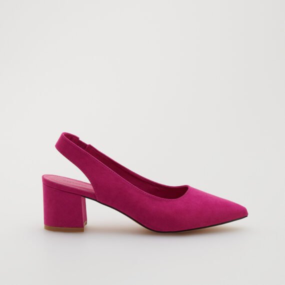 Heels in suede