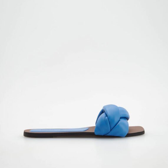 Imitation leather slippers