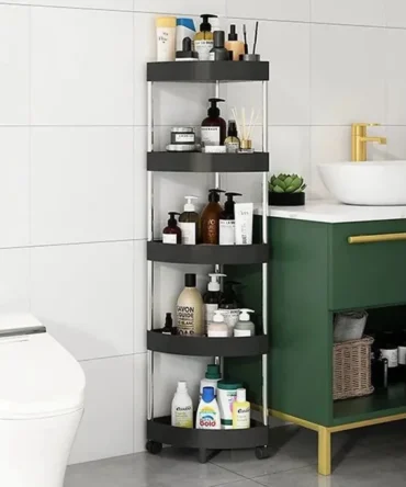 رف تنظيم الحمام والمطبخ